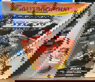 2021 FOTL Prizm Collegiate Draft Picks Football Hobby Box
