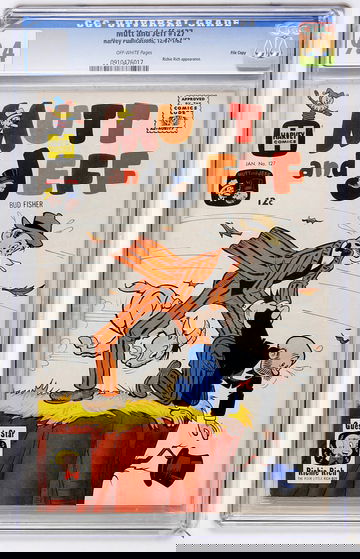 MUTT AND JEFF #127, CGC 9.4 NM