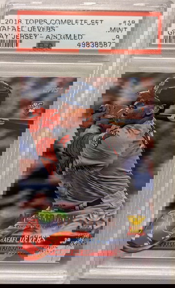 2018 Topps All-Star Game Edition Factory Set Rafael Devers Rookie PSA 9 Mint