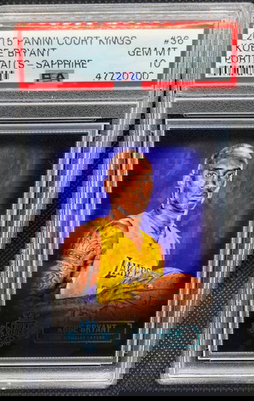 Kobe Bryant 2015 Court Kings Portraits Sapphire