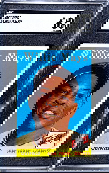 1958 Topps Willie Mays #5 SGC 6