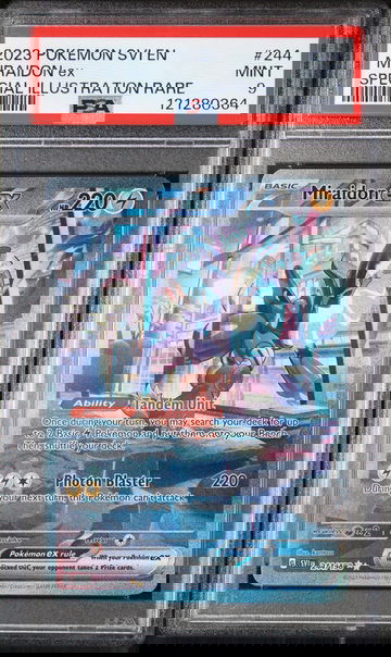 2023 Pokémon Scarlet & Violet SIR Miraidon #244/198 ex PSA 9