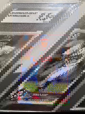 2018 Bowman Chrome Mega Box - Ronald Acuna Jr.