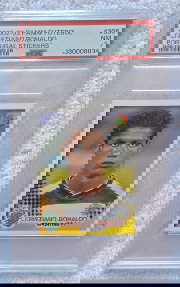 Cristiano Ronaldo panini futebol 