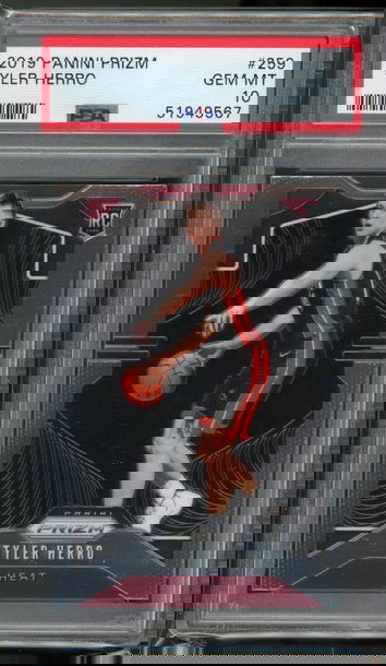 2019 Prizm Tyler Herro PSA 10 