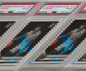 Ja Morant Optic Lot (2 cards)