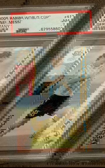 2006 Panini World Cup Lionel Messi PSA 7