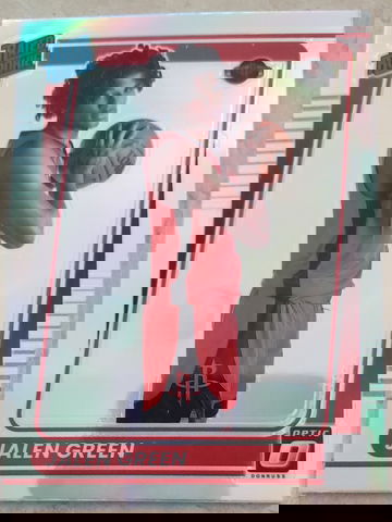 Jalen Green RC 2021 Donruss Optic #159 Holo Prizm 