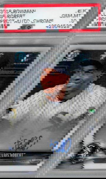 Luis Robert Bowman Chrome Base Auto