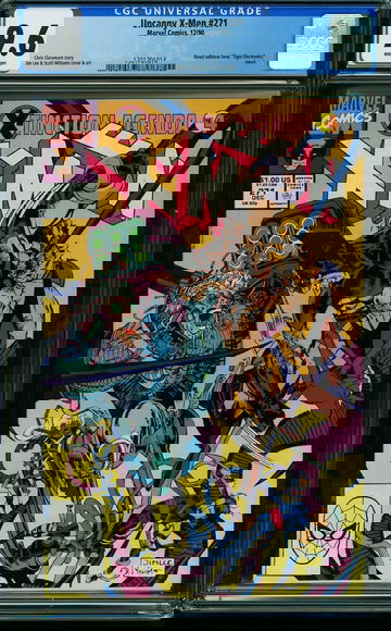 X-MEN #271, CGC 9.6 NM+