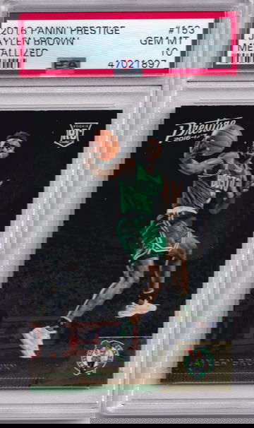 2016-17 prestige metallized JAYLEN BROWN 