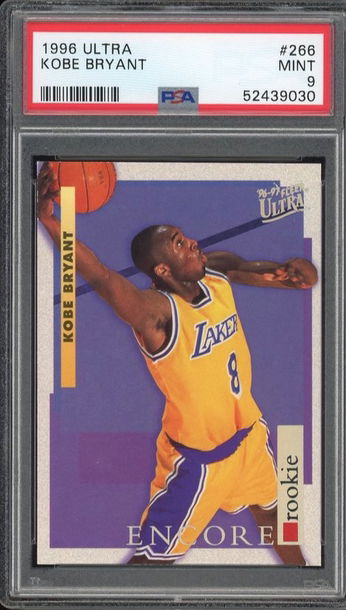 1996 Kobe Bryant Ultra PSA 9