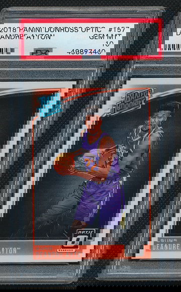 2018 Donruss Optic DeAndre Ayton