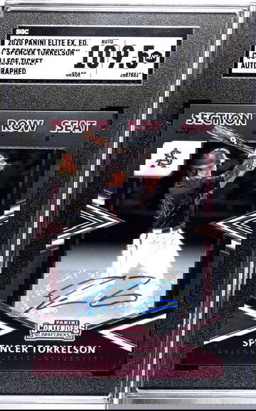 2020 Elite Extra College Ticket Spencer Torkelson Auto SGC 9.5/10