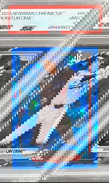 2024 Bowman Sapphire Chrome Shohei Ohtani PSA 9