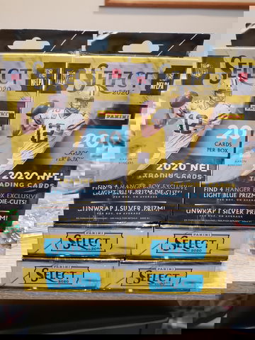 2020 Select NFL Hangers  lot of 6