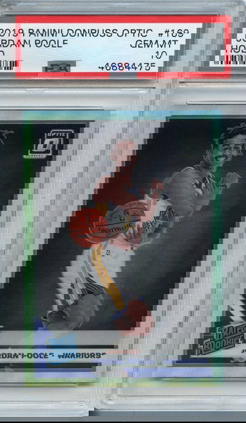 Jordan Poole Optic Holo PSA 10