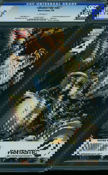 FANTASTIC FOUR #567, CGC 9.8 NM/MT