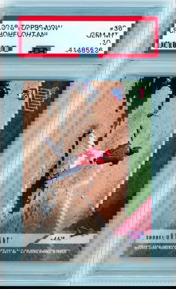 2018 Topps Now #36 Shohei Ohtani PSA 10 GEM MINT!