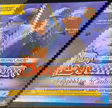 2021 Bowman Sapphire Edition Box