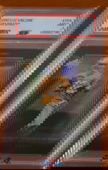 Tom brady 2000 U.D. Encore psa 9