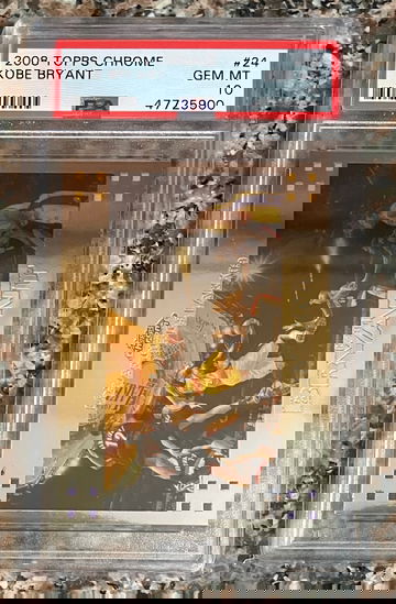 2008 Topps Chrome #24 Kobe Bryant PSA 10 GEM MT