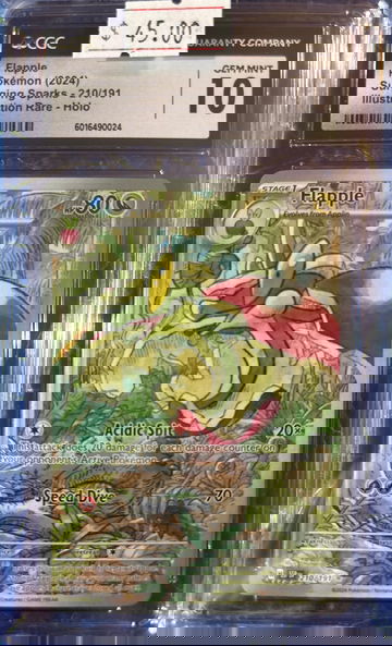 2024 Pokémon Flapple Surging Sparks 210/191 Alt Art CGC 10 Gem Mint