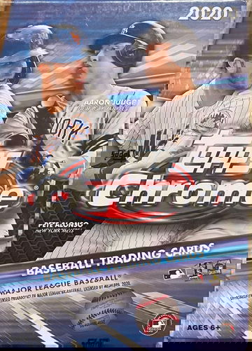 2020 Topps chrome baseball blaster box Yordan Alvarez RC Luis Robert