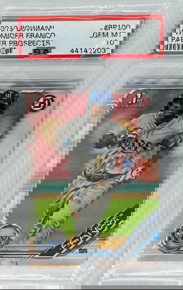 2019 Bowman Wander Franco PSA 10