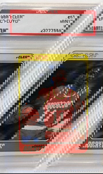 1988 Fleer Eric Floyd PSA 9 #51