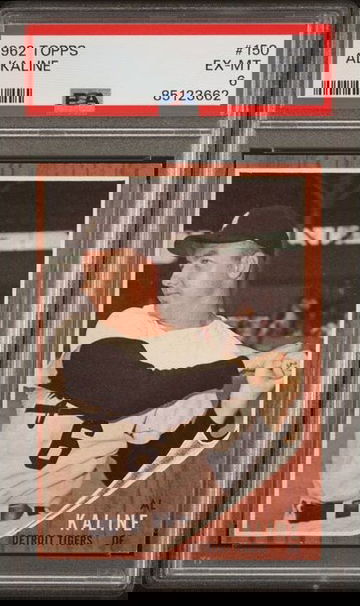 1962 Topps Al Kaline #150 PSA 6 [BL-2C.12]