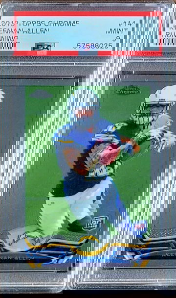 2013 KEENAN ALLEN Topps Chrome Running PSA 9 LOW POP Rookie RC #14