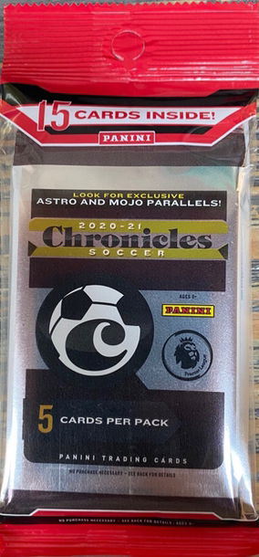 2020 2021 Panini Chronicles Soccer Cello Value Pack