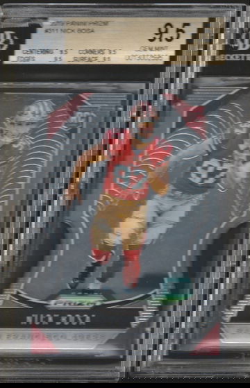 2019 Prizm Nick Bosa BGS 9.5 Gem Mint