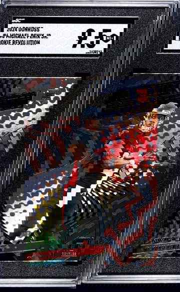 2024 Donruss #6 Michael Penix Jr. Rookie Revolution SGC 9.5