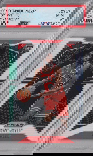 2019 Prizm Coby White Silver PSA 9