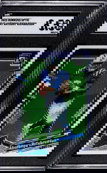 2023 Donruss Optic Anthony Richardson #247 RC SGC 8.5