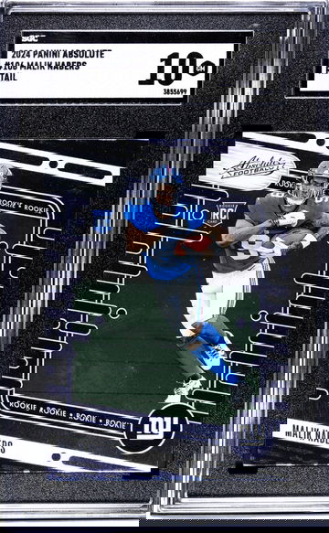 2024 Panini Absolute #106 Malik Nabers Retail SGC 10