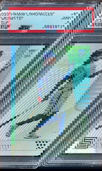 2020 SP BO BICHETTE Panini Chronicles Status PSA 9 POP 12 Rookie RC #6 