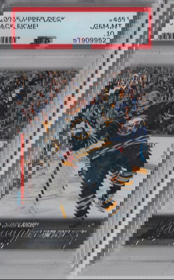 2015-16 Upper Deck Young Guns #451 Jack Eichel PSA 10 Gem Mint