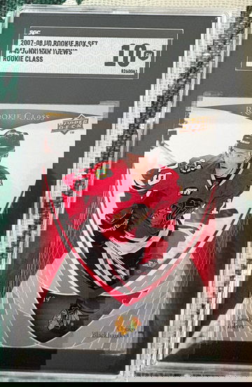 2007-08 Upper Deck Rookie Jonathan Toews #43 SGC 10