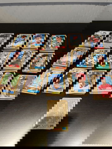 1987 Topps Baseball Near Complete Set 556/792 No Duplicates