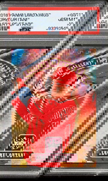 2018 Diamond Kings Gallery Of Stars #11 Shohei Ohtani RC Rookie PSA 10 Gem Mint