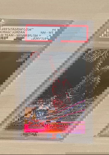 1993 Beam Team Members Only Michael Jordan