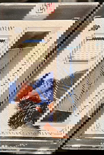 2014 Panini National Treasures #47 Jacob deGrom Rookie Jersey Auto #09/99