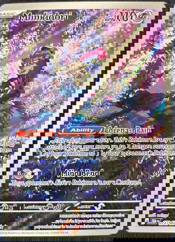 2024 Pokémon Munkidori Shrouded Fable 072/064 