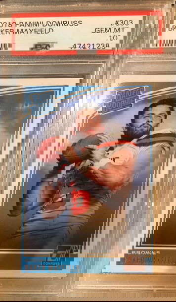 Donruss Baker Mayfield Rated Rookie #303