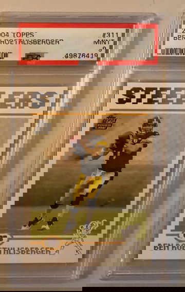 2004 Topps Ben Roethlisberger RC PSA 9