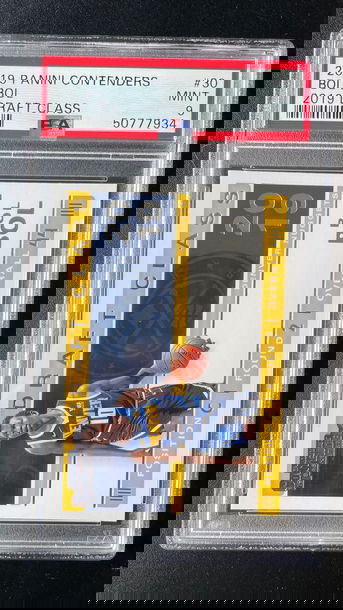 2019 Contenders Bol Bol 2019 Draft Class PSA 9 