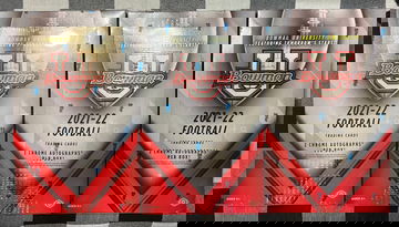 2021 bowman university football hobby boxes x3 